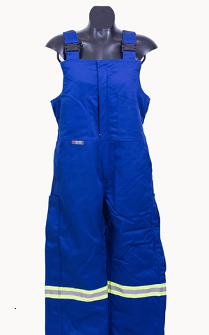 Royal Blue Fully Striped Extreme Insulated Bib